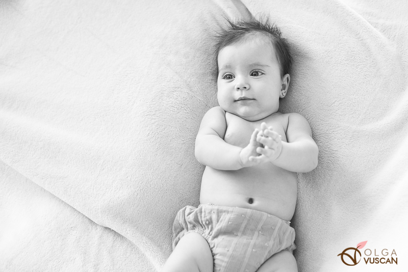 Sofia Maria la 3 luni, fotografie de copii