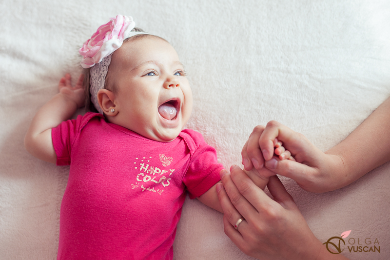 Sofia Maria la 3 luni, fotografie de copii