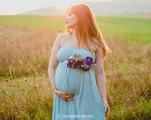 Andrada si Razvan ~ sedinta foto de maternitate in natura {Cluj}